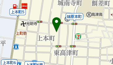 ケア21天王寺の地図画像