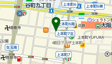 ジャンボカラオケ広場 上本町駅前店の地図画像