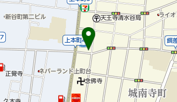 株式会社今井硝子店天王寺営業所の地図画像