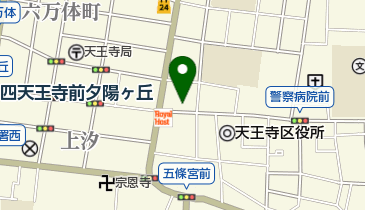 薮内楽器の地図画像