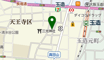 フォードヘア化粧品の地図画像