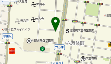 メルセデス・ベンツ天王寺の地図画像