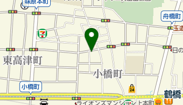 感応寺の地図画像