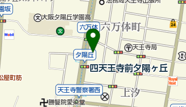 天鷲寺の地図画像