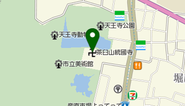 統国寺の地図画像