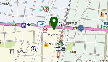 古ガン堂の地図画像