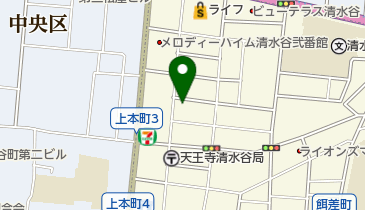 株式会社萩・中野設計の地図画像