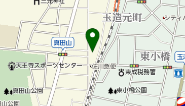 美容室753グラム(g)の地図画像
