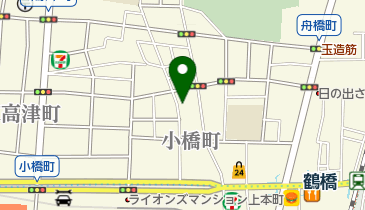 センスの地図画像