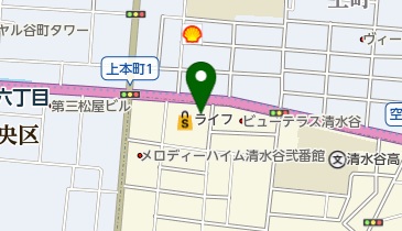 みずほ倶楽部の地図画像