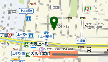 たかつガーデンの地図画像
