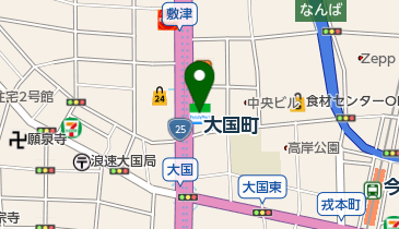 明洞の地図画像