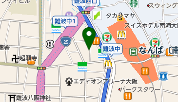 関西ギター音楽アカデミアの地図画像