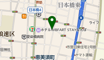 井上商会の地図画像