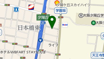 河内屋ドライクリーニング店の地図画像