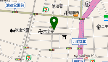 宝生殿の地図画像