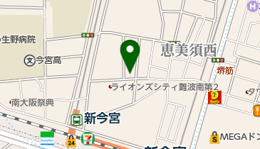 奥野商店の地図画像