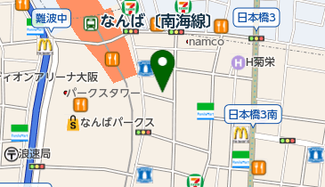 ナンバリフォームセンターの地図画像