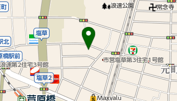 一徳寺の地図画像