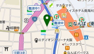 ハマダ卓球の地図画像