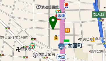 鶴半尾野商店の地図画像