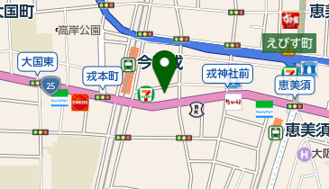 岡本接骨院の地図画像