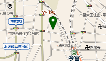 北村整骨院の地図画像