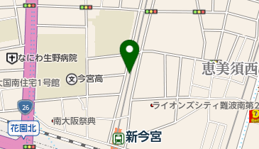 株式会社ダンロップファルケン近畿今宮配送センターの地図画像