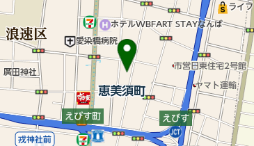 大阪無線の地図画像