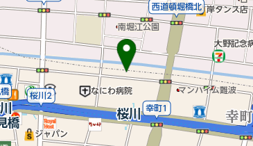 大阪鉄材商事株式会社の地図画像