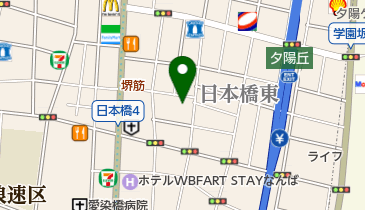 株式会社メース大阪営業所の地図画像