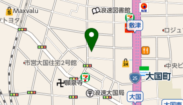 松井燃料店の地図画像