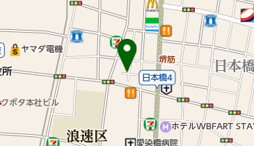 きもの屋の地図画像