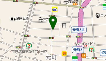 リュウグウ株式会社大阪支店の地図画像