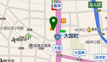 常盤漢方薬局敷津西店の地図画像