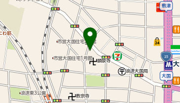 坂東太鼓店の地図画像