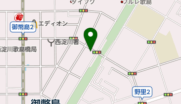 有限会社植村印刷所の地図画像