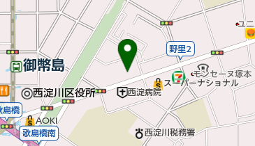 ケア21西淀川の地図画像
