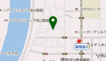 在宅総合センターらくらくの地図画像