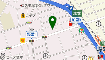 ミューズ・ド・チュチュバレエスクールの地図画像