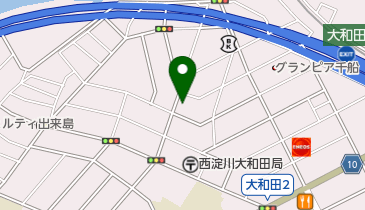 グローリーサインの地図画像