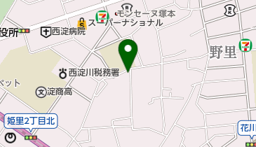 亀甲薬院の地図画像