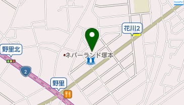 天理教 万倍地分教会の地図画像