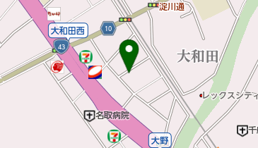 三輝工業株式会社の地図画像