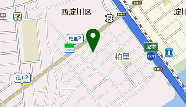 あおぞら財団の地図画像