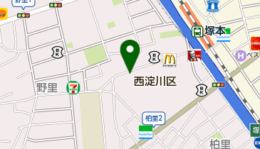 柏里本通商店街振興組合の地図画像