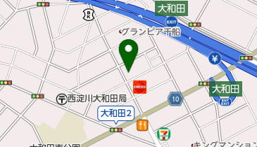 秋田酒店の地図画像