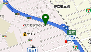 中川刺繍店の地図画像