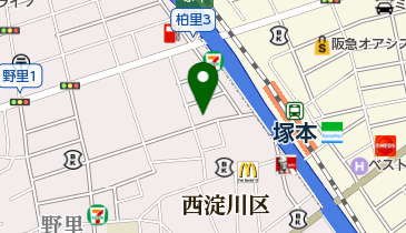 塚本鍼灸整骨院の地図画像