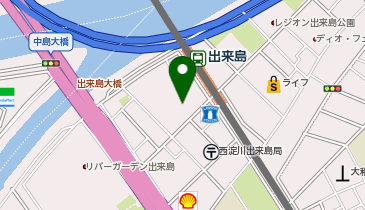 出来島整骨院の地図画像